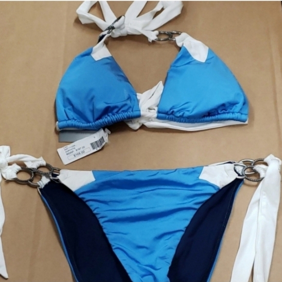 Nwt Crystal Jin "Chrystie" Bikini Set Womens Size Small swim suit - Picture 3 of 7